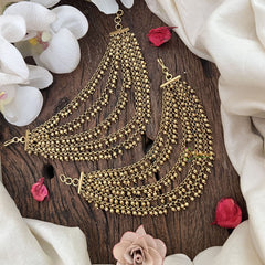 Vriksham Gold Look Alike 5 Layer Maatil-Gold Pearl-G19078