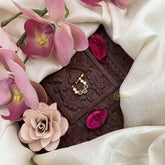 Vriksham Premium Dot Style Press Naths/Nose Pin-Red White-G20740