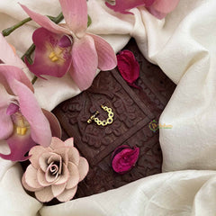 Vriksham Premium Dot Style Press Naths/Nose Pin-Red White-G20740