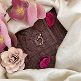 Vriksham Eye Style Press Naths/Nose Pin-Red-G20729