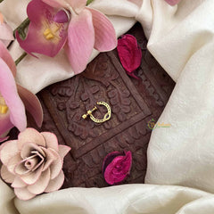 Vriksham Eye Style Press Naths/Nose Pin-Red-G20729