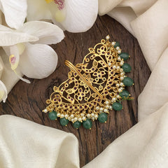 Vriksham Premium Kemp Single Jada Billai -Bun Billai-Green-G17173