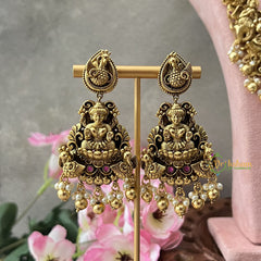 Vriksham Intricate Antique Lakshmi Temple Bridal Set-G18178