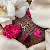 Vriksham Bridal Ethnic Nose Pin for Weddings & Dance Nath Press Naths/Nose Pin-G21453