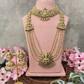 Vriksham Gold Look Alike Lakshmi Bridal Set-G18182