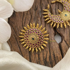 Vriksham Antique Gold Look Alike Kemp Stone Chandran & Suryan Billai-G17180