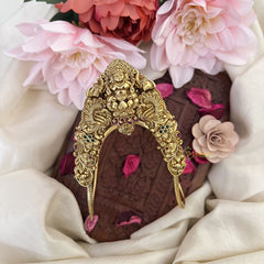 Vriksham Gold Dual Peacock Lakshmi Vangi / Armlets-Jhumka-G18160