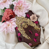 Vriksham Duel Elephant Pecock Lakshmi Vangi / Armlets-Pearl-G18156