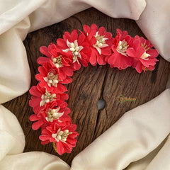 Vriksham Pink Floral With Beads Veni-Flower Accessory-H865