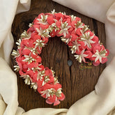 Vriksham Pink Floral With Beads Veni-Flower Accessory-H872