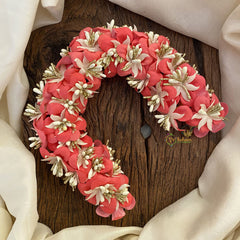 Vriksham Pink Floral With Beads Veni-Flower Accessory-H872