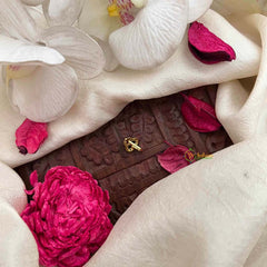 Vriksham Trio Style AD Stone Red Green & White Press Naths/Nose Pin-G21447