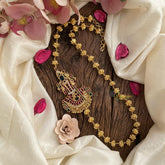 Vriksham Gold Polish Kanchi kamakshi Moggapu Chain-G15976