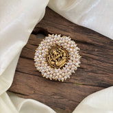 Antique Cluster Pearl Billai- Lakshmi Bun Billai -G10373