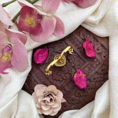 Vriksham Designer Mossanite Center Stone Finger Ring-VV1979