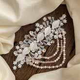 Vriksham Fancy Leaf Layered Bead Bridal Hair Accessories-H900