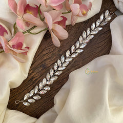 Vriksham Exquisite White Stone Bridal Hair Accessories-H925