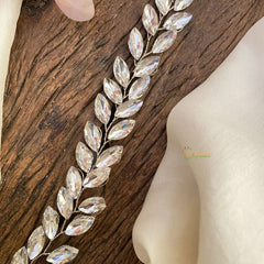 Vriksham Exquisite White Stone Bridal Hair Accessories-H925