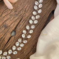 Vriksham White Stone Bridal Hair Accessories-H920