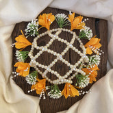 Vriksham Elegant Floral Hair Bun Cage Accessory-H953