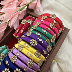 Return Gift Package -Silk Thread Bangles Set 1-RG150