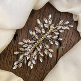 Vriksham White Stone Bridal Hair Accessories-H943