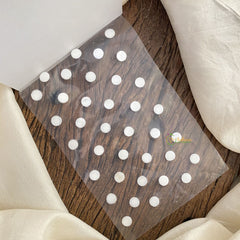 Vriksham White Pearl Bridal Hair Accessories-H964