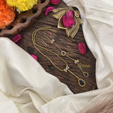 Vriksham Elegant Lavender Stone Pendant Chain-G17924