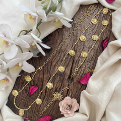 Vriksham Simple Lakshmi Champ Design Hipchain-G20774