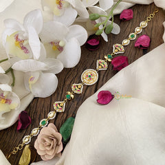 Vriksham Unique Designer Kundan Jadau Sheeshphool-J2807