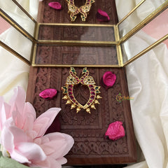 Vriksham Premium Peacock Cuff Style Earring-G18196