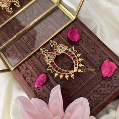 Vriksham Premium Peacock Cuff Style Earring-G18196