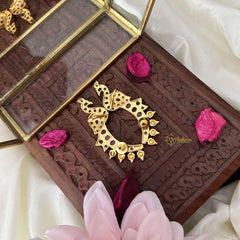 Vriksham Premium Peacock Cuff Style Earring-G18196