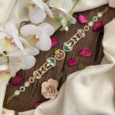 Vriksham Half Moon With Elephant Kundan Jadau Sheeshphool-J2790