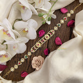 Vriksham Designer Floral Kundan Jadau Sheeshphool-J2810