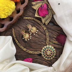 Hasli Style Floral Choker Short Neckpiece -G08