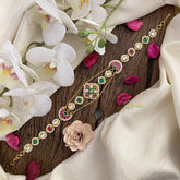 Vriksham Antique Kundan Jadau Sheeshphool-J2812