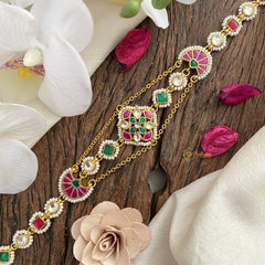 Vriksham Antique Kundan Jadau Sheeshphool-J2812