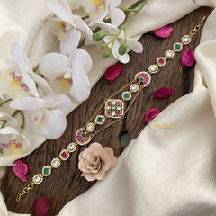 Vriksham Antique Kundan Jadau Sheeshphool-J2812