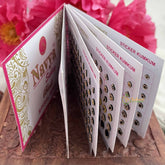 Vriksham Navya Suhag Spiral Bindi Book(D NO:30K1 Black LCT Fancy)-BB331