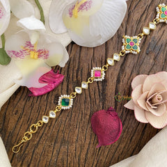 Vriksham Antique Designer Kundan Jadau Sheeshphool-J2816