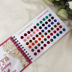 Vriksham 360 Bindi 54 Color Size 3 Bindi Book-BB242