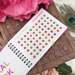 Vriksham Navya Suhag Spiral Bindi Book(D NO:30P9  LCT Stone Fancy)-BB332