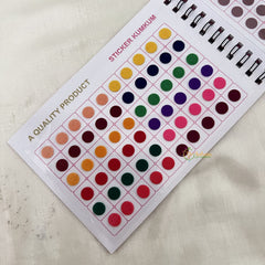 Vriksham 360 Bindi 54 Color Size 4 Bindi Book-BB241