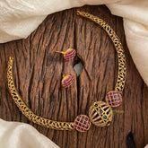 Stylish AD Stone Hasli Choker-G12073