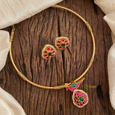 Elegant AD Stone Hasli Choker-Kili-G12085