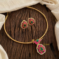 Elegant AD Stone Hasli Choker-Kili-G12085