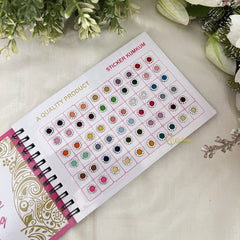 Vriksham WT Stone Pestal Premium Bindi Book(300 Bindi)-BB256