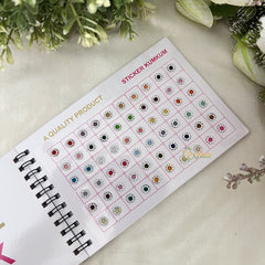 Vriksham WT Stone Pestal Premium Bindi Book(300 Bindi)-BB256