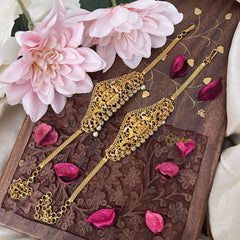 Vriksham Golden Elgant Design Lakshmi Vangi /Armlet-Pearl-G18212